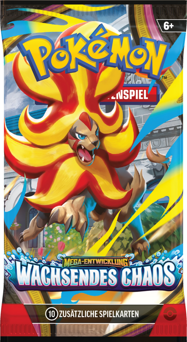 Pokémon Wachsendes Chaos – Booster Display Deutsch