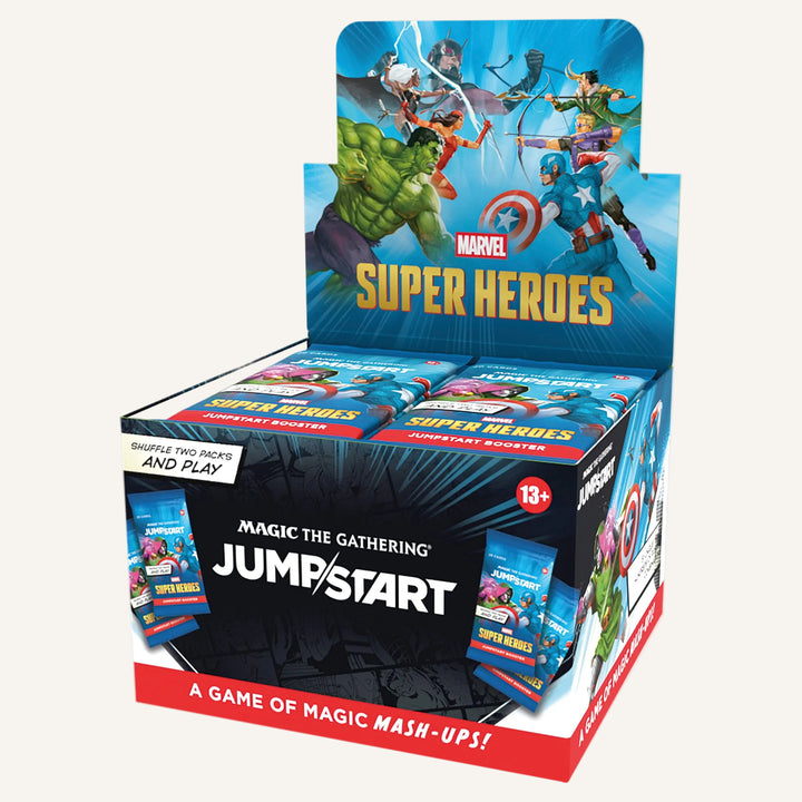 Magic: The Gathering Marvel Super Heroes – Jumpstart Booster Box (24 Booster) English