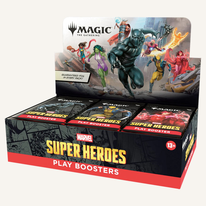 Magic: The Gathering Marvel Super Heroes – Play Booster Box (30 Booster) English