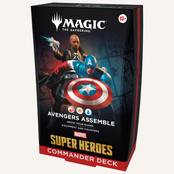 Magic: The Gathering Marvel Super Heroes – Commander Deck Bundle (4 Decks) English