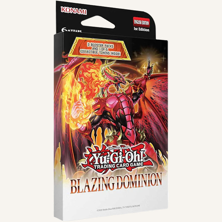 Yu-Gi-Oh! Blazing Dominion – 3 Booster Pack (Tuck Box) Deutsch