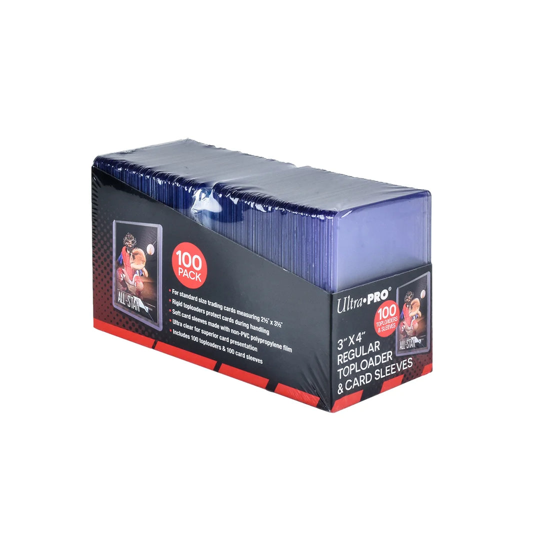 Ultra PRO Regular Toploader &amp; Penny Sleeves 35 pt – 100er-Set
