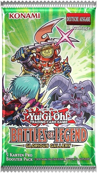 Yu-Gi-Oh! Battles of Legend: Glorious Gallery – Booster Display (24) Deutsch