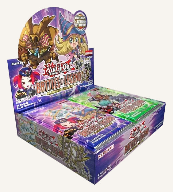 Yu-Gi-Oh! Battles of Legend: Glorious Gallery – Booster Display (24) Deutsch