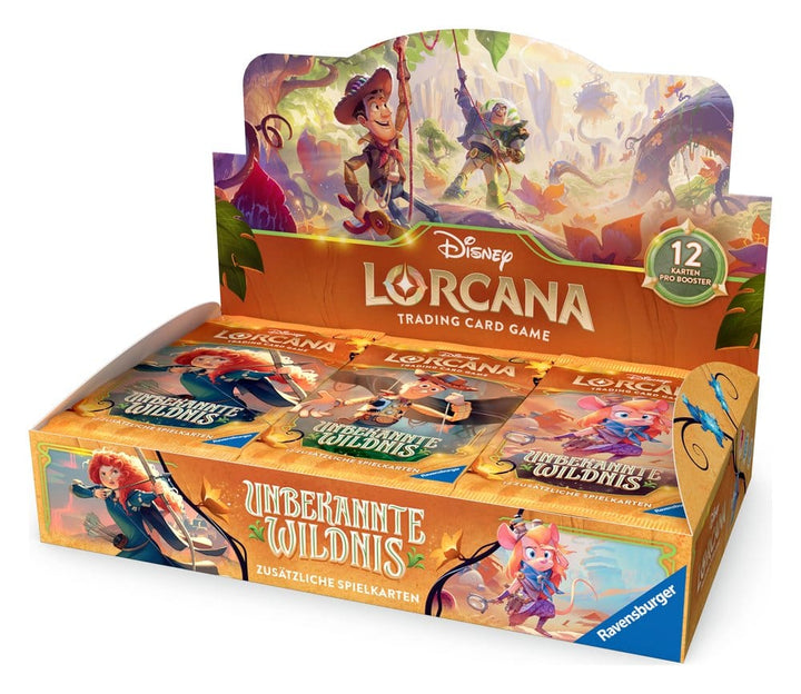 Disney Lorcana Unbekannte Wildnis - Booster Display (24) Deutsch