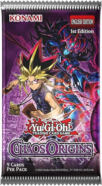 Yu-Gi-Oh! Chaos Origin – 3 Booster Pack (Tuck Box) English
