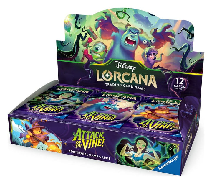 Disney Lorcana Attack of the Vine – Booster Display (24) Englisch