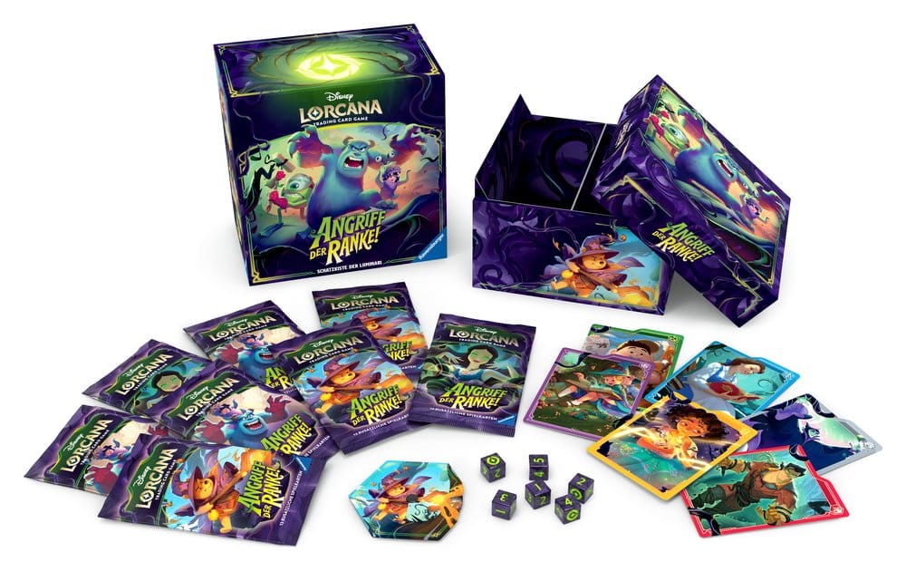Disney Lorcana Angriff der Ranke – Schatzkiste der Luminari Deutsch